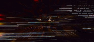 Mavi ışık zaman çizgisi kapağını izledi