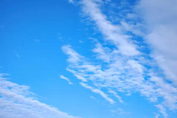 Nuvens Brancas Céu Azul — Fotografia de Stock