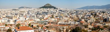 Atina 'nın panoramik manzarası