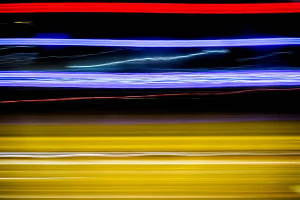 Abstract Light Trails Dark — Stock Photo, Image