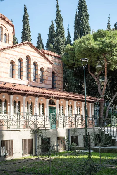 Athènes Grèce Février 2020 Dans Les Rues Athènes Avec Des — Photo