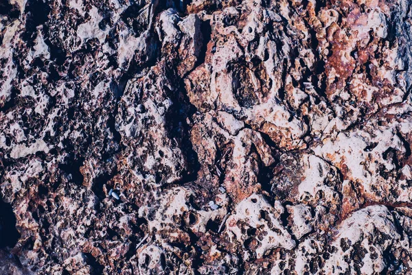 Stenen Textuur Achtergrond Van Dichtbij Bekijken — Stockfoto