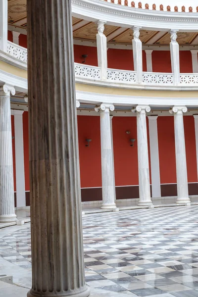 Atenas Grécia Fevereiro 2020 Stately Hall Construído Década 1880 Para — Fotografia de Stock