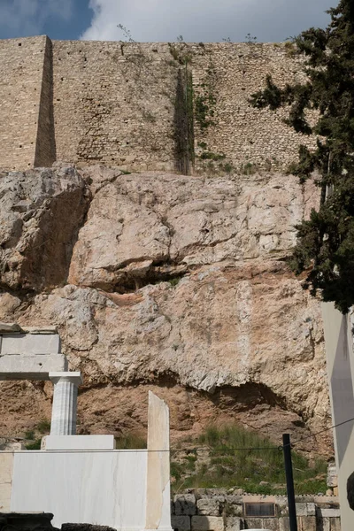 Athene Griekenland Februari 2020 Ruïnes Van Parthenon Akropolis 447 Chr — Stockfoto