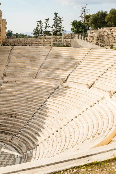 Atenas Grecia Febrero 2020 Ruinas Del Partenón Acrópolis 447 Atenas —  Fotos de Stock