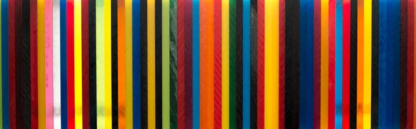 Farbige Gegossene Acrylplatte Angeordnet — Stockfoto