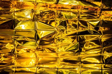 soyut Buruşuk altın folyo arka plan