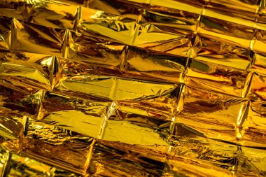 soyut Buruşuk altın folyo arka plan