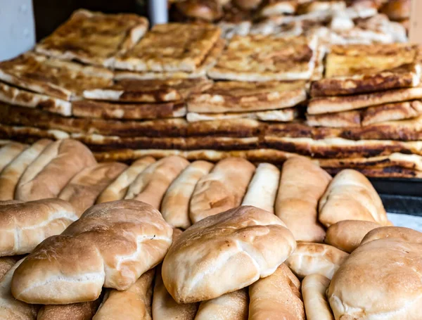 Хлеб Традиционные Румынские Продукты — стоковое фото