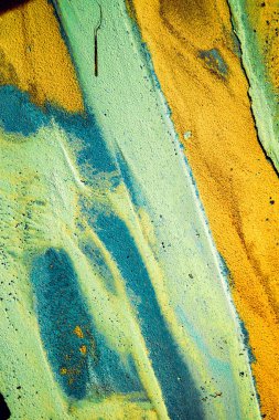 Kaolin madeninde soyut renk kum dokusu