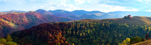 Rumänische Berge Der Herbstsaison Cindrel Berge Paltinis Bereich Sibiu County — Stockfoto