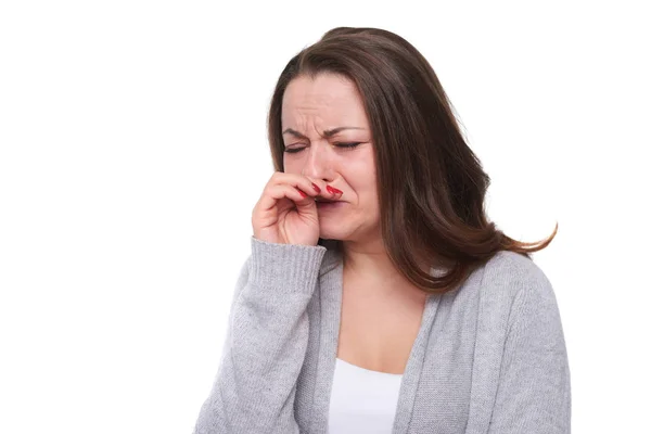 Young woman crying — Stock Photo, Image