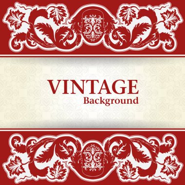 Vintage lüks arka plan