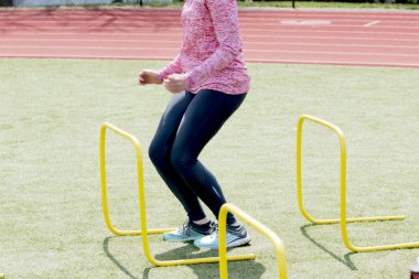 İniş arasında sarı Engelli