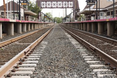 Bay Shore long Island tren istasyonu parça düzeyinde