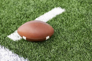 Futbol bir karma işareti üzerinde