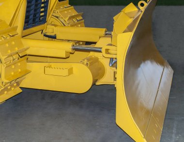 Sarı Ekskavatör Kepçe