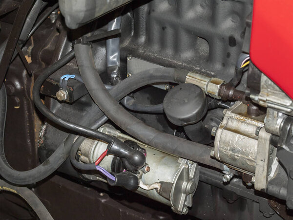 Запуск двигателя
