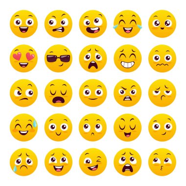Web emojis seti