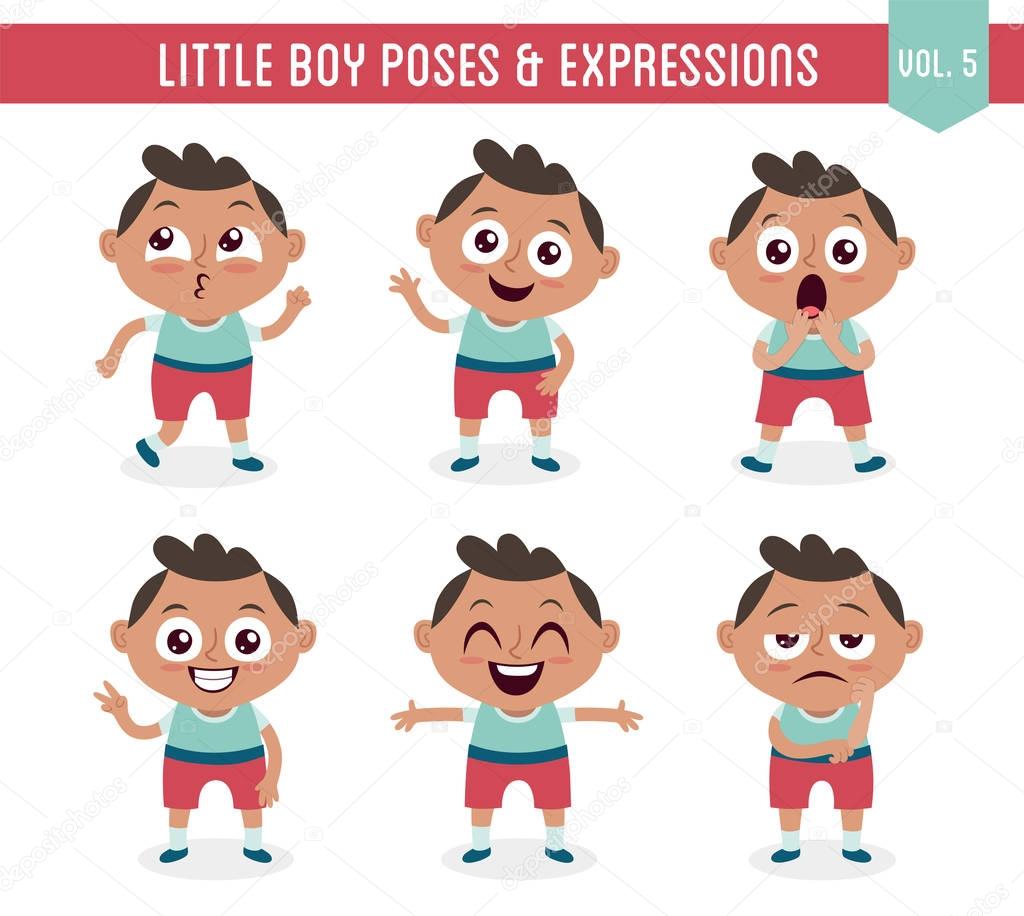 Little boy poses and expressions (Vol. 5 / 8)