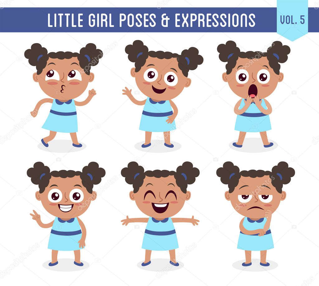 Little girl poses and expressions (Vol. 5 / 8)