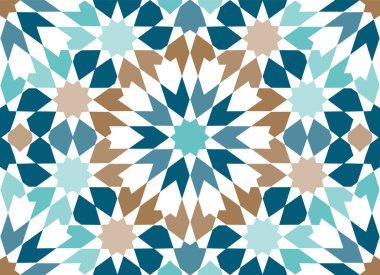 Arabesk dekoratif seamless modeli.