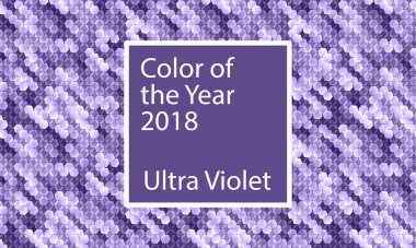 2018 yılın renk. Ultra violet dijital arka plan