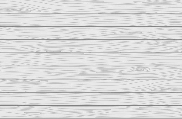 Fondo tablones de madera blanca. Textura vectorial — Vector de stock