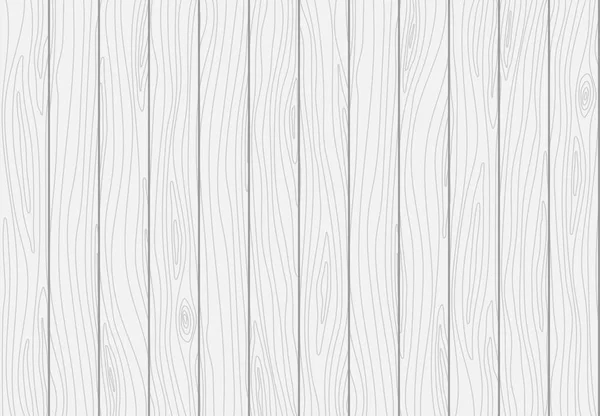 Textura de tábua de madeira branca. Fundo de madeira vetorial — Vetor de Stock