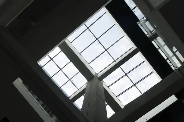 Ceiling windows on the roof top