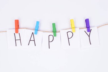 Keyif konsepti. Renkli c 'nin en üstteki yüksek açı görünümü fotoğrafı