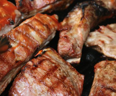 açık havada parti kaburga piknik için