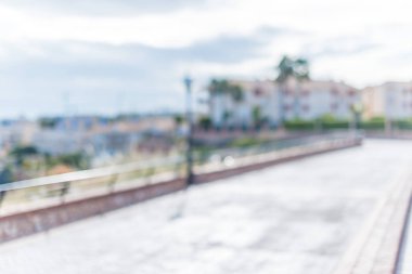 Ufuk ve bulanık arka plan açık