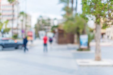 Ufuk ve bulanık arka plan açık