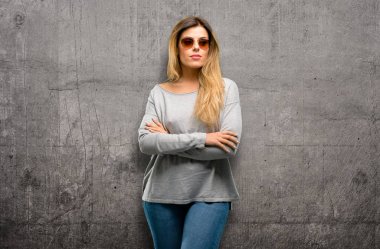 genç güzel kadın poz