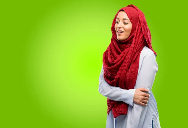 자신감과 Hijab를 — 스톡 사진