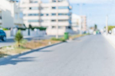 Ufuk ve bulanık arka plan açık