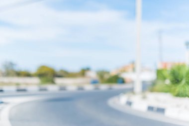 Ufuk ve bulanık arka plan açık