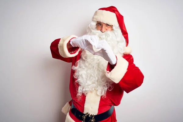 Medioevo Bell Uomo Che Indossa Costume Babbo Natale Piedi Sopra — Foto Stock