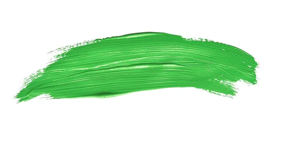 Färgad Pensel Stroke Målning Över Isolerad Bakgrund Duk Akvarell Konsistens — Stockfoto