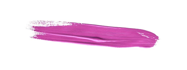 칠하는 칠하는 캔버스의 분홍빛 립스틱 — 스톡 사진