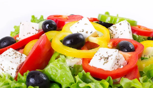 Frischer griechischer Salat — Stockfoto