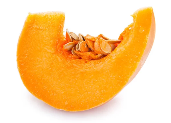 Fresh pumpkin on white background — Stock Photo, Image