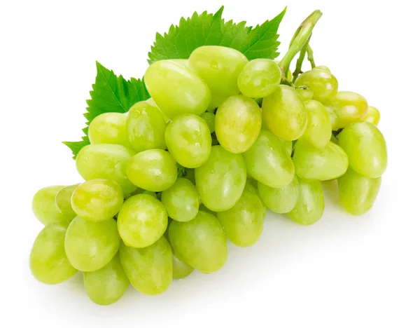 Fresh grape on white background — Stock Photo, Image