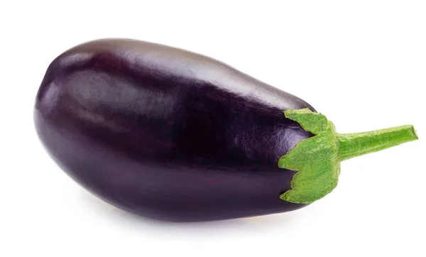 Fresh eggplant on white background — Stock Photo, Image