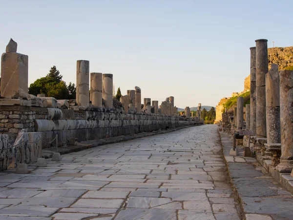 Arkeologiska platsen av den antika Ephesus — Stockfoto