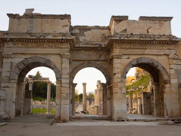 Arkeologiska platsen av den antika Ephesus — Stockfoto