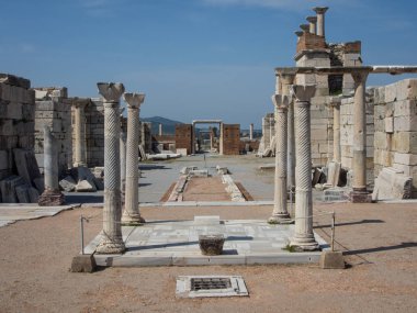 Selçuk Izmir Türkiye, St John Kilisesi Arkeolojik Sit.