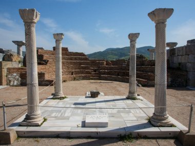 Selçuk Izmir Türkiye, St John Kilisesi Arkeolojik Sit.
