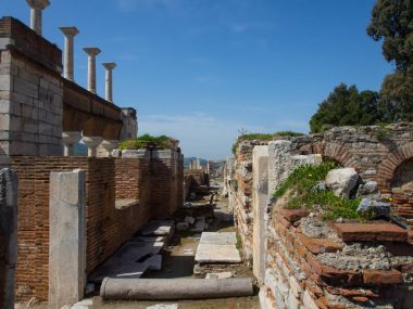Selçuk Izmir Türkiye, St John Kilisesi Arkeolojik Sit.